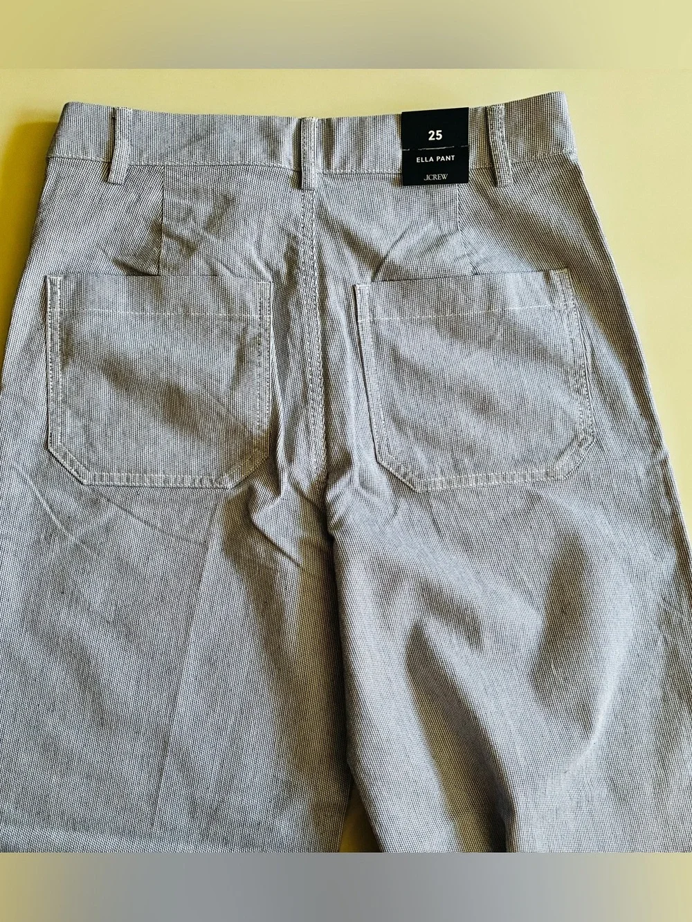 J. Crew Women’s Ella high-rise wide-leg cropped pant. 25. NWT.